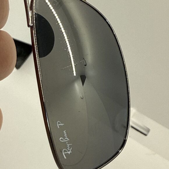 Ray-Ban RB8309 004/6G Polarized Sunglasses Blue Carbon Fiber Cockpit 59-18-140 - Picture 4 of 13